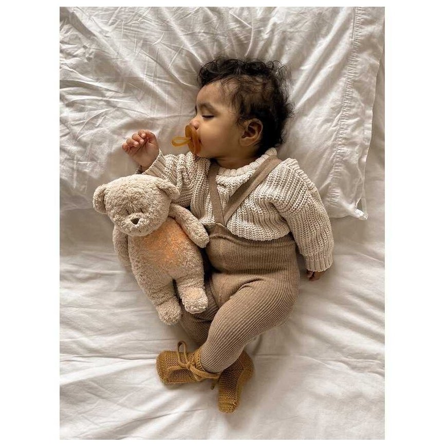 Moonie 2.0 Teddy Bear light brown organic sleep sack – 3