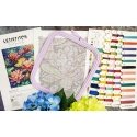 LetiStitch luca S Kryželiu siuvinėjimo rinkinys Vandens lelija 23x29cm SLETIL9910 LetiStitch luca S Kryželiu siuvinėjimo rinkinys Vandens lelija 23x29cm SLETIL9910