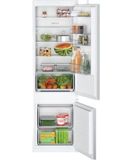 Bosch Serie 2 KIV87NSE0 šaldytuvas-šaldiklis Įmontuoti 270 L E Balta