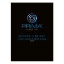 PrimaCreator SPFA film for 3D printers - 200x270mm