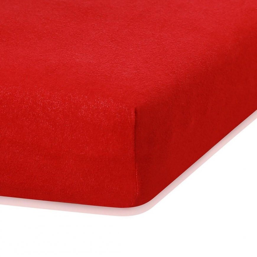AmeliaHome Fitted sheet AH RUBY RED24 120-140 x 200 + 30 – 4