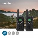 Nedis WLTK0610BK kahesuunaline raadio 8 kanalid 446.00625 - 446.09375 MHz Must