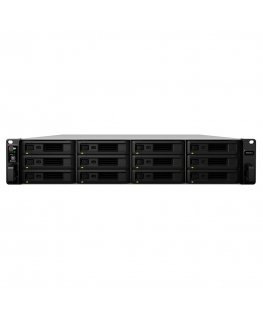 Synology RackStation RS3618xs NAS Rack (2U) Intel® Xeon® D D-1521 8 GB DDR4 0 TB DiskStation Manager Black