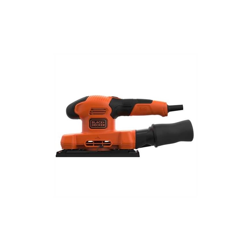 Black & Decker BEW220 Orbital sander 14000 RPM Black, Orange