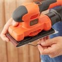 Black & Decker BEW220 Epäkeskohiomakone 14000 RPM musta, Oranssi Black & Decker BEW220 Epäkeskohiomakone 14000 RPM musta, Oranssi