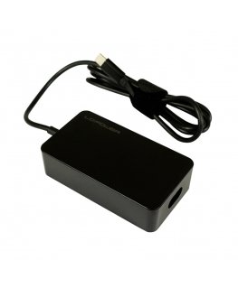 LC-Power LC-NB-PRO-45-C strāvas adapteris & pārveidotājs Iekštelpas 45 W Melns