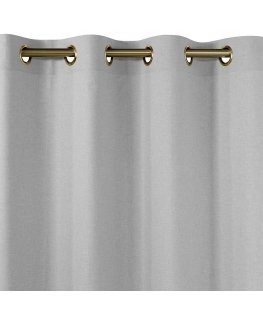 Homede CARMENA BRAID EYELETS G Grey curtains 150x245