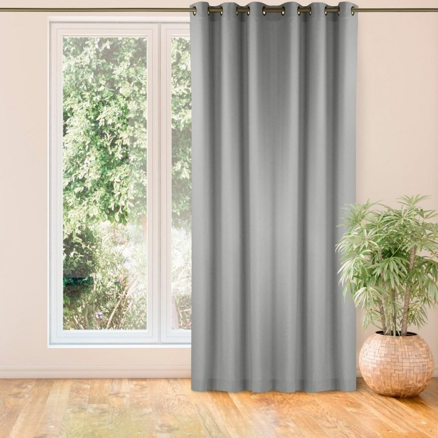 Homede CARMENA BRAID EYELETS G Grey curtains 150x245 – 2