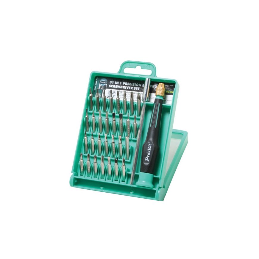 Pro'sKit SD-9802 rankinis atsuktuvas Rinkinys