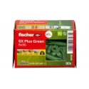 Fischer 567807 ruuviankkuri ja seinätulppa 90 kpl Muuriankkuri 30 mm Fischer 567807 ruuviankkuri ja seinätulppa 90 kpl Muuriankkuri 30 mm