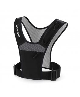 Wozinsky WKDB1 Reflective Running Vest - Black