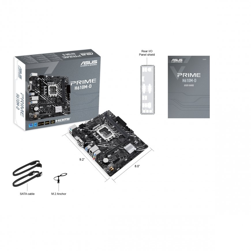 ASUS PRIME H610M-D Intel H610 LGA 1700 Микро ATX – 4