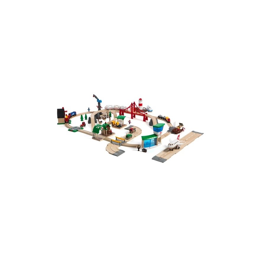 BRIO Railway World Deluxe Set