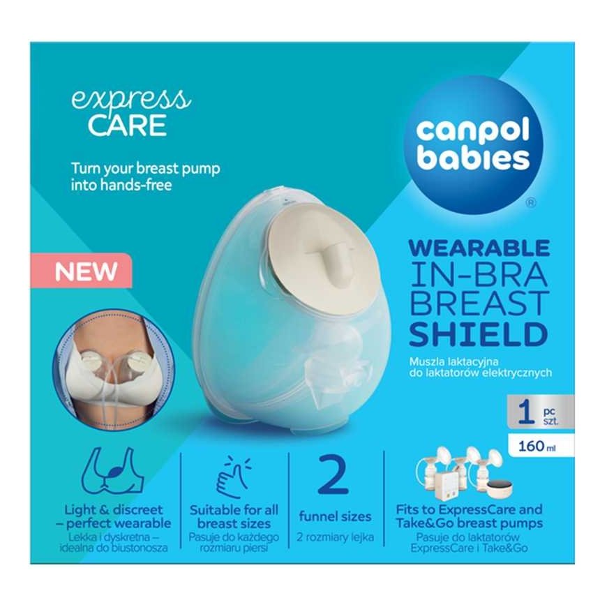 CANPOL BABIES breast shield for portable breast pump in bra, 1 pc., 12/219 – 5