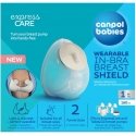 CANPOL BABIES breast shield for portable breast pump in bra, 1 pc., 12/219 CANPOL BABIES breast shield for portable breast pump in bra, 1 pc., 12/219