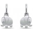 Brilio Silver Brilio Sidabrinis Playful sidabrinis Elephant auskarai EA185W Brilio Silver Brilio Sidabrinis Playful sidabrinis Elephant auskarai EA185W