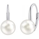 Silvego Sidabrinis auskarai su baltais Swarovski ® Crystals perlu VSW018ELPS Silvego Sidabrinis auskarai su baltais Swarovski ® Crystals perlu VSW018ELPS