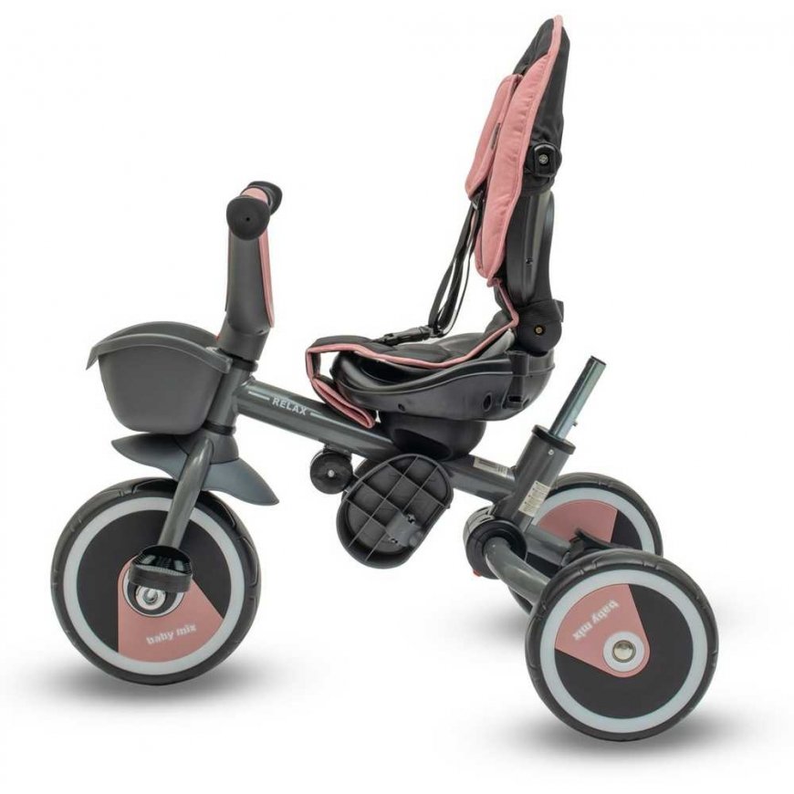 Baby Mix 5in1 RELAX 365° tricycle pink – 2