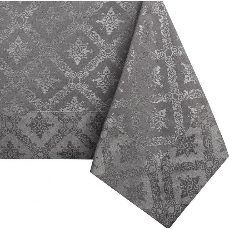 DecoKing Tablecloth MAYA BRD COCOA 140X350