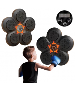 Lean Toys Musical Boxing Machine Boxing Board for Wall