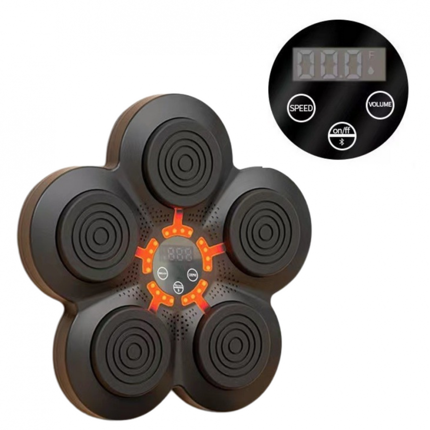 Lean Toys Musical Boxing Machine Boxing Board for Wall – 3
