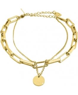 Troli Double gold-plated bracelet VGS1124G
