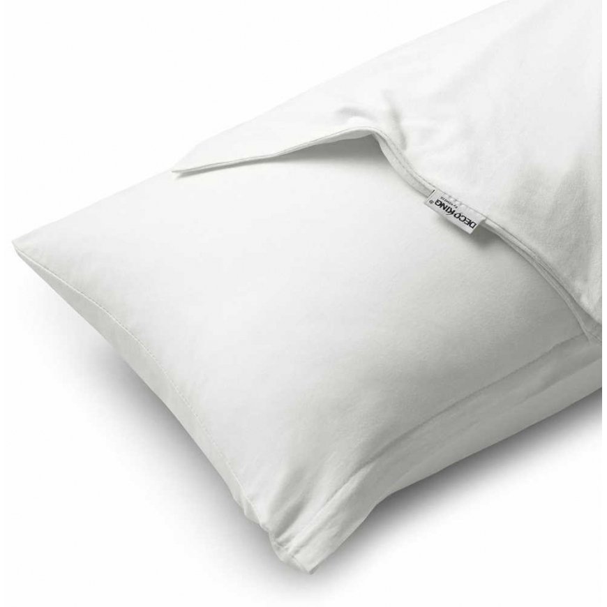 DecoKing Koristeellinen tyynyliina AMBER väri valkoinen tyyli klassinen materiaalityyppi - tekstiilineule 40x145 – 5