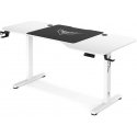 Diablo Chairs Diablo X-Tension 1400 White Gaming Table | 1400 x 600 x 1170 mm Diablo Chairs Diablo X-Tension 1400 White Gaming Table | 1400 x 600 x 1170 mm