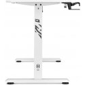 Diablo Chairs Diablo X-Tension 1400 White Gaming Table | 1400 x 600 x 1170 mm Diablo Chairs Diablo X-Tension 1400 White Gaming Table | 1400 x 600 x 1170 mm