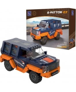 Pantasy building blocks Vehicle G-Patton GX 1:24 car 21 cm 422 pcs.