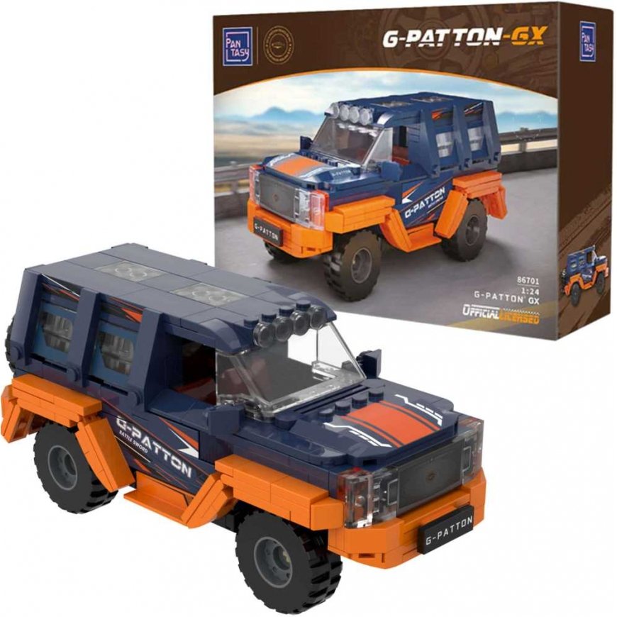 Pantasy statybiniai blokai Transporto priemonė G-Patton GX 1:24 automobilis 21 cm 422 vnt.