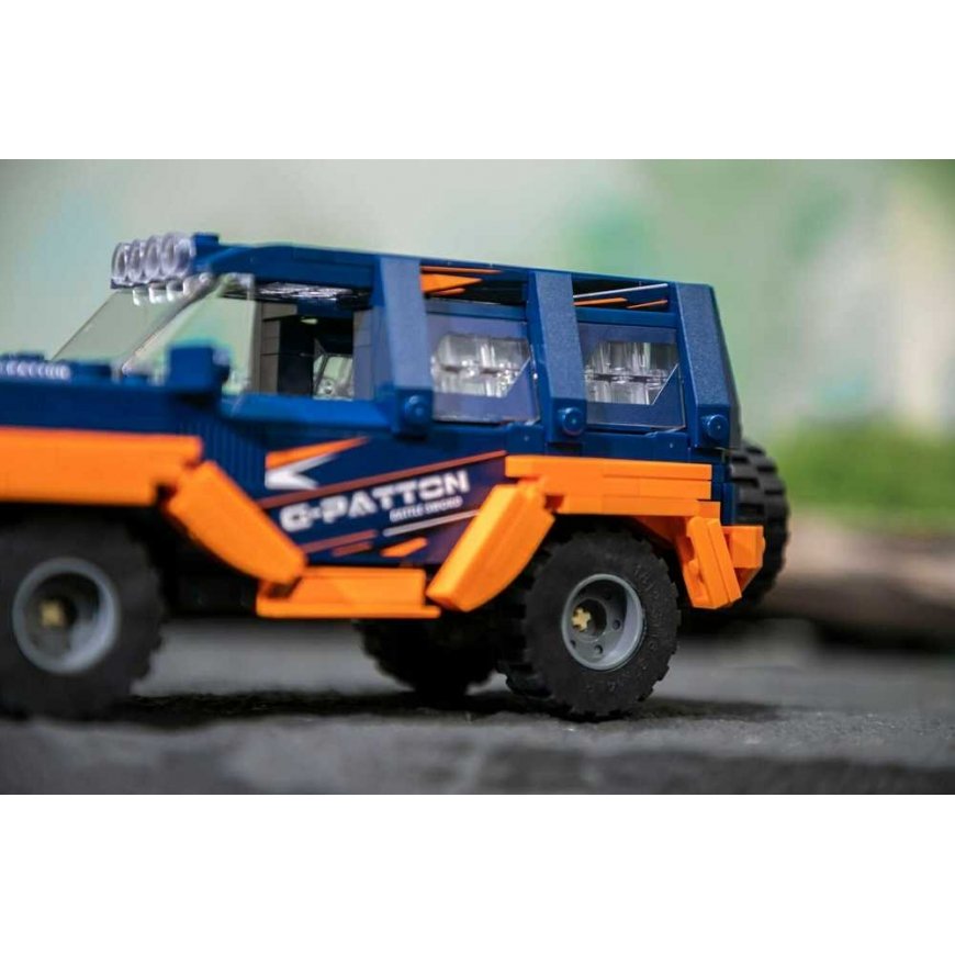 Pantasy rakennuspalikat Ajoneuvo G-Patton GX 1:24 auto 21 cm 422 kpl. – 5