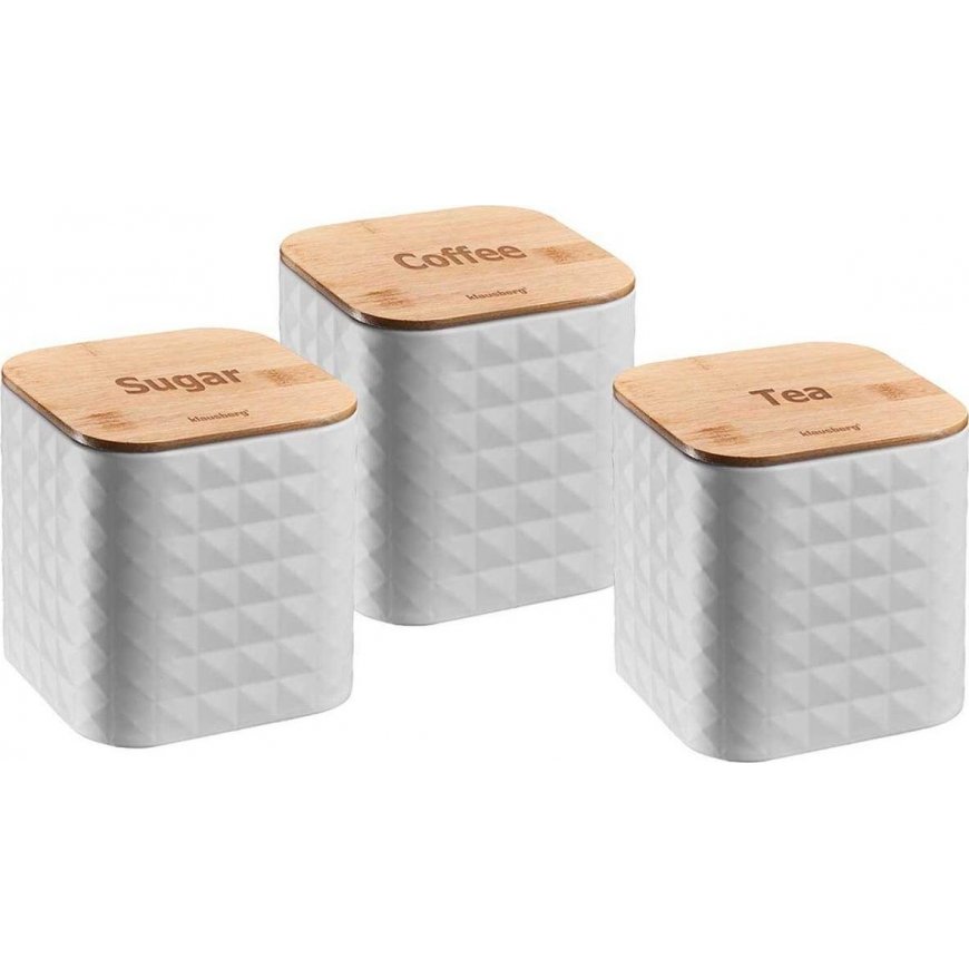 Klausberg SET OF 3 COFFEE TEA
