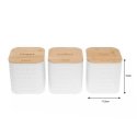 SET OF 3 COFFEE TEA SUGAR KLAUSBERG KB-7485 SET OF 3 COFFEE TEA SUGAR KLAUSBERG KB-7485
