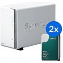 Synology DS223J+2x HAT3300-4T (2x 4TB) Synology DS223J+2x HAT3300-4T (2x 4TB)