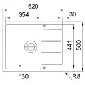 Tectonite sink Franke, Sirius S2D 611-62, Urban gray Tectonite sink Franke, Sirius S2D 611-62, Urban gray