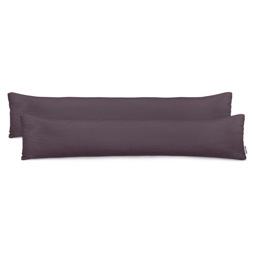 DecoKing Pillowcase CHOCOLATE 40x200*2