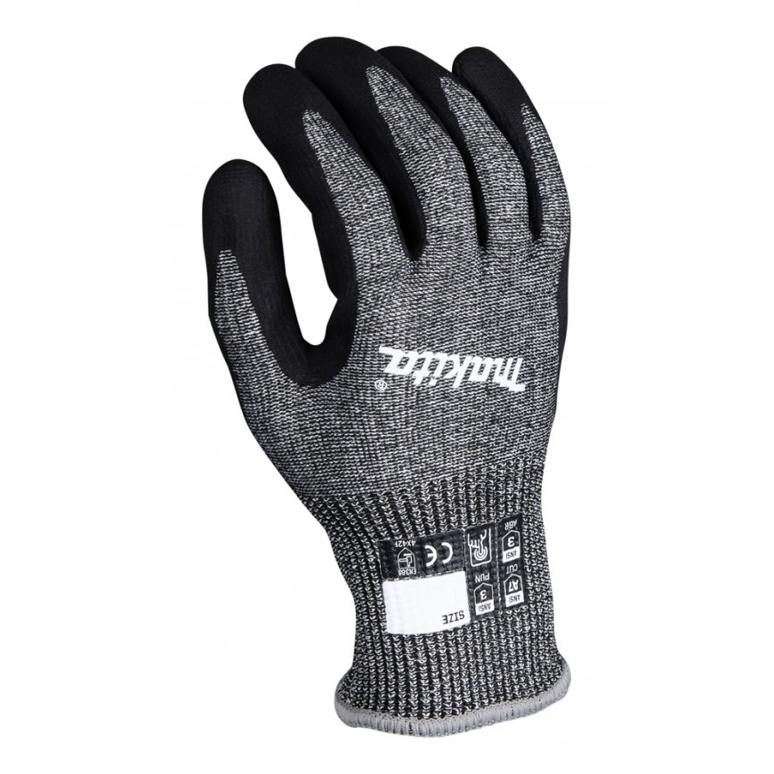 Makita P-84713 CUT-RESISTANT WORK GLOVES, M