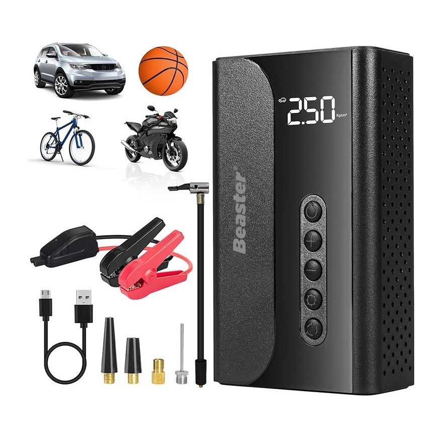 Beaster Scooter Electric pump - car jump starter Beaster, BS009PM, 1000 A, 10400 mAH – 2