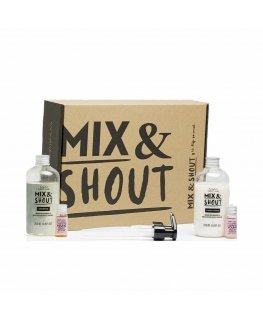 Mix Amp Shout Shampoo Mix - Shout Rutina Rizado Fortalecedor Lote 4 kpl kiharat hiukset