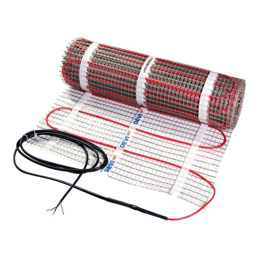 Electric heating mat Devi, DEVIcomfort DTIR-150, 0.5x18 m (9 m2) 1350W – 2