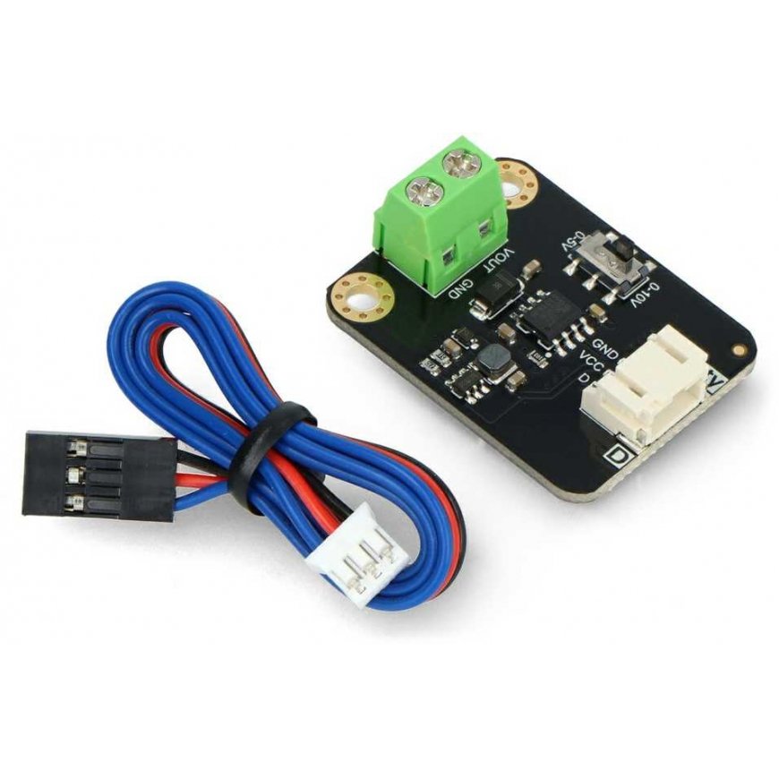 Dfrobot Gravitacija – 1 kanalo skaitmeninis-analoginis keitiklis GP8101S 0-5/10V – PWM DAC – DFR1036 – 4