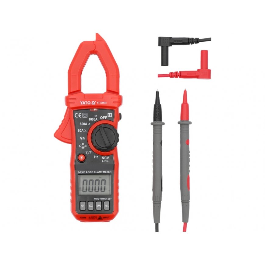 Yato YT.TRUE RMS AC CAMP METER 600A – 2