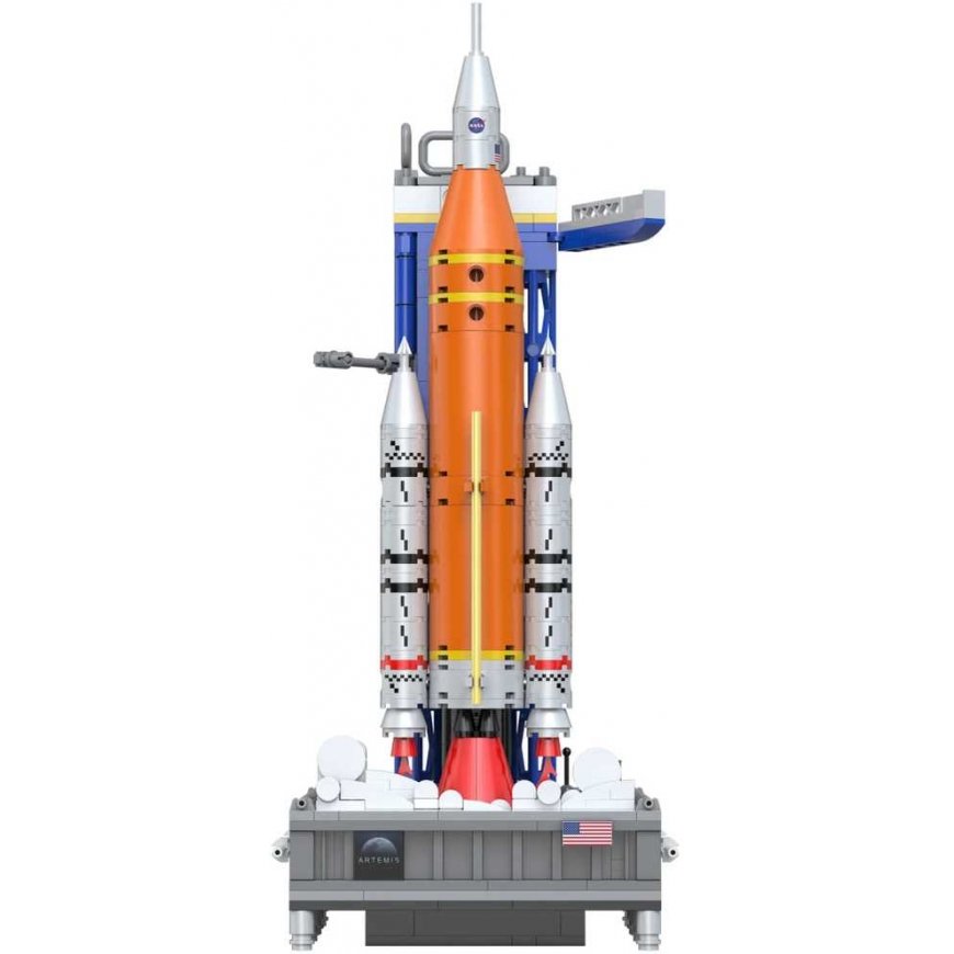 Cada NASA Artemis Space Launch System 659 dalys C56049W statybiniai blokai – 4