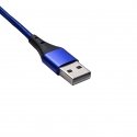 Akyga AK-USB-42 USB кабель USB 2.0 1 m USB A USB C Синий Akyga AK-USB-42 USB кабель USB 2.0 1 m USB A USB C Синий