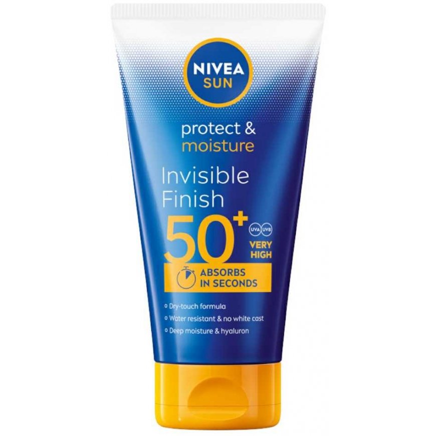 Nivea Sun Protect & Moisture Invisible Finish SPF50+ 150ml