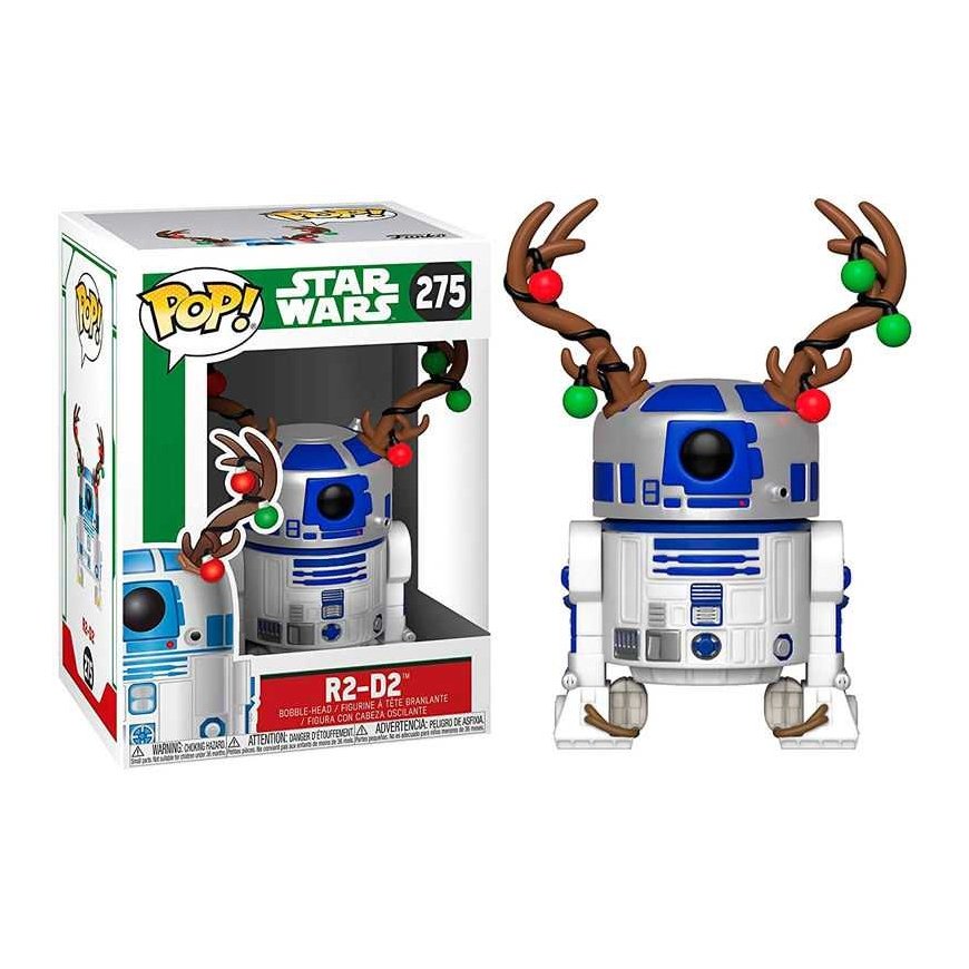 Funko POP figure Star Wars Holiday R2-D2 with Antlers – 2