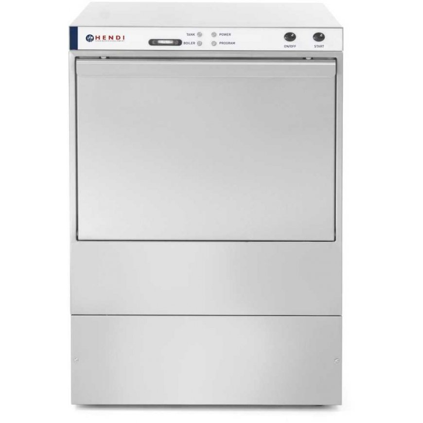 Hendi Bar dishwasher, fast and economical, basket 50x50cm, 400V – 3