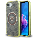 GUESS dėklas, skirtas IPHONE 16e (SE 4 2025), suderinamas su MagSafe GUHMPSE4HG4PRTGW (IML Metal Glitter 4G Circle Triangle) rud GUESS dėklas, skirtas IPHONE 16e (SE 4 2025), suderinamas su MagSafe GUHMPSE4HG4PRTGW (IML Metal Glitter 4G Circle Triangle) rud