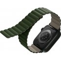 Uniq UNIQ strap Revix Apple Watch Series 4/5/6/7 / SE 44 / 45mm. Flip Magnetic green-dark gray / green-taupe Uniq UNIQ strap Revix Apple Watch Series 4/5/6/7 / SE 44 / 45mm. Flip Magnetic green-dark gray / green-taupe